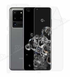 Dafoni Samsung Galaxy S20 Ultra 360 Poliuretan Koruyucu Film Kaplama - Dafoni