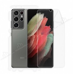 Dafoni Samsung Galaxy S21 Ultra 360 Poliuretan Koruyucu Film Kaplama - Dafoni