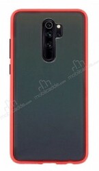 Dafoni Union Xiaomi Redmi Note 8 Pro Ultra Koruma Kırmızı Kılıf - Dafoni