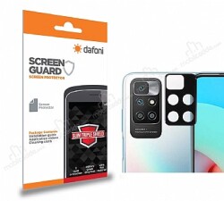 Dafoni Xiaomi Redmi 10 3D Cam Kamera Koruyucu - Dafoni