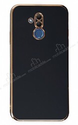 Eiroo Borderline Huawei Mate 20 Lite Kamera Korumalı Siyah Silikon Kılıf - Eiroo