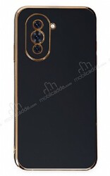 Eiroo Borderline Huawei nova 10 Kamera Korumalı Siyah Silikon Kılıf - Eiroo