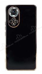 Eiroo Borderline Huawei nova 9 Kamera Korumalı Siyah Silikon Kılıf - Eiroo