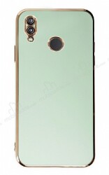 Eiroo Borderline Huawei P20 Lite Kamera Korumalı Yeşil Silikon Kılıf - Eiroo