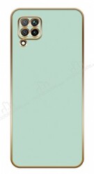 Eiroo Borderline Huawei P40 Lite Kamera Korumalı Yeşil Silikon Kılıf - Eiroo