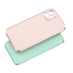 Eiroo Borderline iPhone 11 Kamera Korumalı Mor Silikon Kılıf - 3