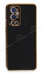 Eiroo Borderline OnePlus 9 Pro Kamera Korumalı Siyah Silikon Kılıf - Eiroo