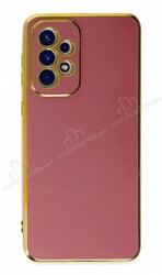 Eiroo Borderline Samsung Galaxy A32 4G Kamera Korumalı Kırmızı Silikon Kılıf - Eiroo