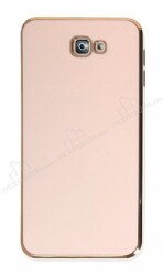 Eiroo Borderline Samsung Galaxy J7 Prime Kamera Korumalı Pembe Silikon Kılıf - Eiroo