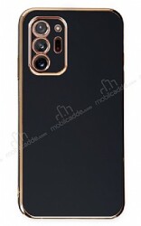 Eiroo Borderline Samsung Galaxy Note 20 Ultra Kamera Korumalı Siyah Silikon Kılıf - Eiroo