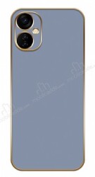 Eiroo Borderline Tecno Spark 9 Pro Kamera Korumalı Mavi Silikon Kılıf - Eiroo