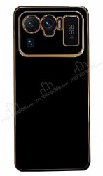 Eiroo Borderline Xiaomi Mi 11 Ultra Kamera Korumalı Siyah Silikon Kılıf - Eiroo