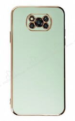 Eiroo Borderline Xiaomi Poco X3 Kamera Korumalı Yeşil Silikon Kılıf - Eiroo