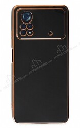 Eiroo Borderline Xiaomi Poco X4 Pro 5G Kamera Korumalı Siyah Silikon Kılıf - Eiroo