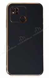 Eiroo Borderline Xiaomi Redmi 10A Kamera Korumalı Siyah Silikon Kılıf - Eiroo