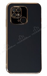 Eiroo Borderline Xiaomi Redmi 10C Kamera Korumalı Siyah Silikon Kılıf - Eiroo