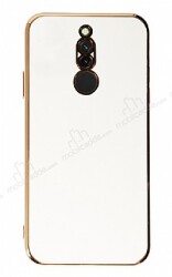Eiroo Borderline Xiaomi Redmi 8 Kamera Korumalı Beyaz Silikon Kılıf - Eiroo