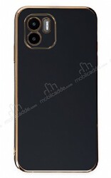 Eiroo Borderline Xiaomi Redmi A1 Kamera Korumalı Siyah Silikon Kılıf - Eiroo