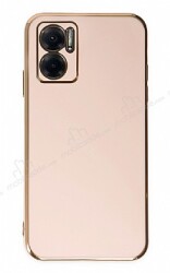 Eiroo Borderline Xiaomi Redmi Note 11E Kamera Korumalı Pembe Silikon Kılıf - Eiroo