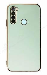 Eiroo Borderline Xiaomi Redmi Note 8 Kamera Korumalı Yeşil Silikon Kılıf - Eiroo