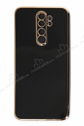 Eiroo Borderline Xiaomi Redmi Note 8 Pro Kamera Korumalı Siyah Silikon Kılıf - Eiroo