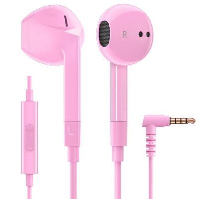 Eiroo Color Mikrofonlu Pembe Kulakiçi Kulaklık - Eiroo