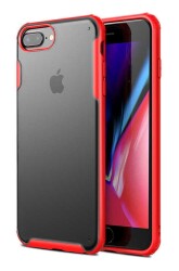 Eiroo Firm iPhone 7 Plus / 8 Plus Ultra Koruma Kırmızı Kılıf - Eiroo