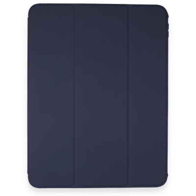Eiroo Fold iPad 10.9 2022 10. Nesil Kalemlikli Standlı Lacivert Kılıf - 2