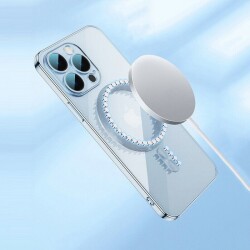 Eiroo Gbox iPhone 14 Pro Macsafe Özellikli Kamera Korumalı Silikon Kılıf - 10