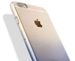 Eiroo Gradient iPhone X / XS Geçişli Pembe Rubber Kılıf - 7