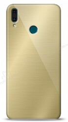 Eiroo Huawei Y9 2019 Silikon Kenarlı Aynalı Gold Kılıf - Eiroo