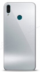 Eiroo Huawei Y9 2019 Silikon Kenarlı Aynalı Silver Kılıf - Eiroo