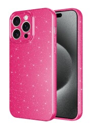 Eiroo iPhone 15 Pro Max Simli Silikon Kılıf - 4