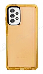 Eiroo Jelly Samsung Galaxy A72 / A72 5G Turuncu Silikon Kılıf - Eiroo