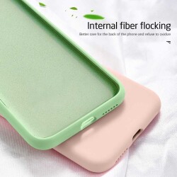 Eiroo Lansman iPhone 12 Pro Max 6.7 inç Kamera Korumalı Siyah Silikon Kılıf - 4