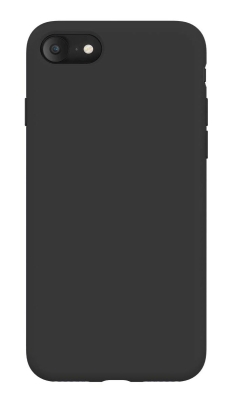 Eiroo Lansman iPhone 7 / 8 Siyah Silikon Kılıf - Eiroo