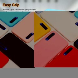 Eiroo Lansman iPhone X / XS Lila Silikon Kılıf - 4