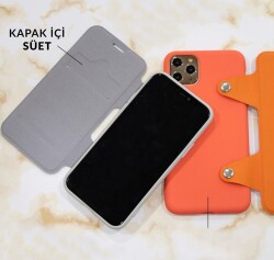 Eiroo Lansman iPhone X / XS Silikon Kapaklı Sarı Kılıf - 3