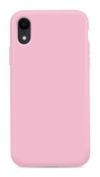Eiroo Lansman iPhone XR Pembe Silikon Kılıf - 1