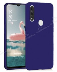 Eiroo Lansman Oppo A31 Lacivert Silikon Kılıf - Eiroo