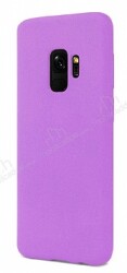 Eiroo Lansman Samsung Galaxy S9 Lila Silikon Kılıf - Eiroo