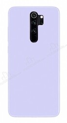 Eiroo Lansman Xiaomi Redmi Note 8 Pro Lila Silikon Kılıf - Eiroo