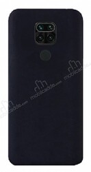 Eiroo Lansman Xiaomi Redmi Note 9 Siyah Silikon Kılıf - Eiroo