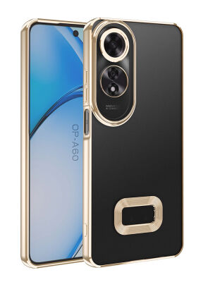Eiroo Luxury Clear Oppo A60 Kamera Korumalı Silikon Kılıf - 7