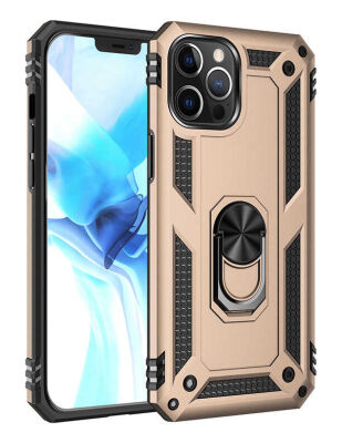 Eiroo Magnet Ring iPhone 12 Pro Max Ultra Koruma Kılıf - 13