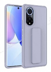 Eiroo Qstand Huawei nova 9 Gri Silikon Kılıf - Eiroo