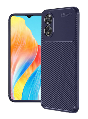 Eiroo Rugged Carbon Oppo A60 Silikon Kılıf - 3