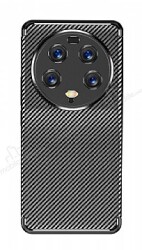 Eiroo Rugged Carbon Xiaomi 13 Ultra Süper Koruma Siyah Silikon Kılıf - Eiroo