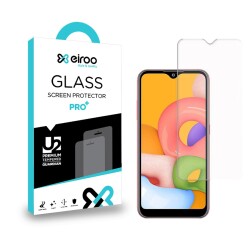 Eiroo Samsung Galaxy A01 Tempered Glass Cam Ekran Koruyucu - 1