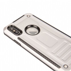 Eiroo Screwed Power iPhone X / XS Ultra Koruma Kırmızı Kılıf - 2